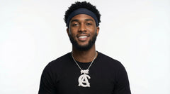 Hip Hop Luxury Pendant –Lab-grown Diamond “A One” Initial with Crown by Alposh