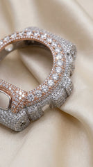 Luxury G-Shock Bezel with Genuine Natural Diamonds